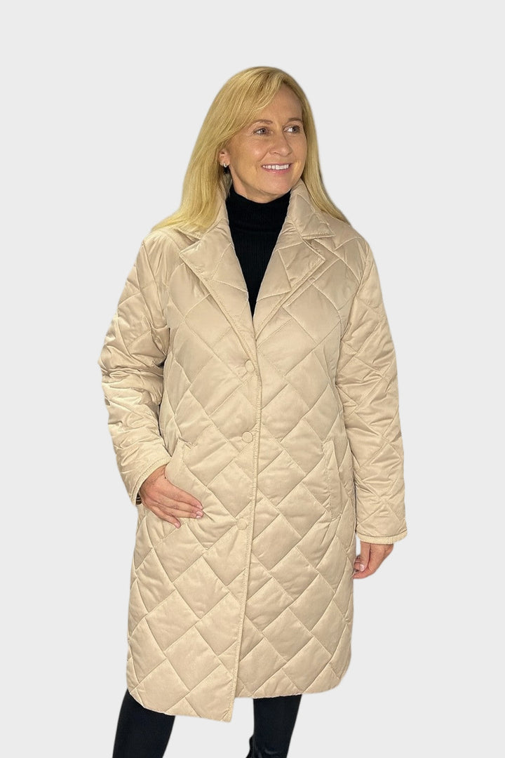Éclati™ | Cappotto trapuntato elegante