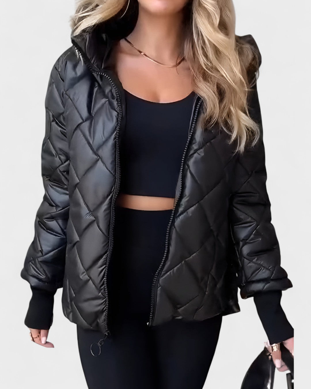 Ema™ | Giacca elegante con cappuccio