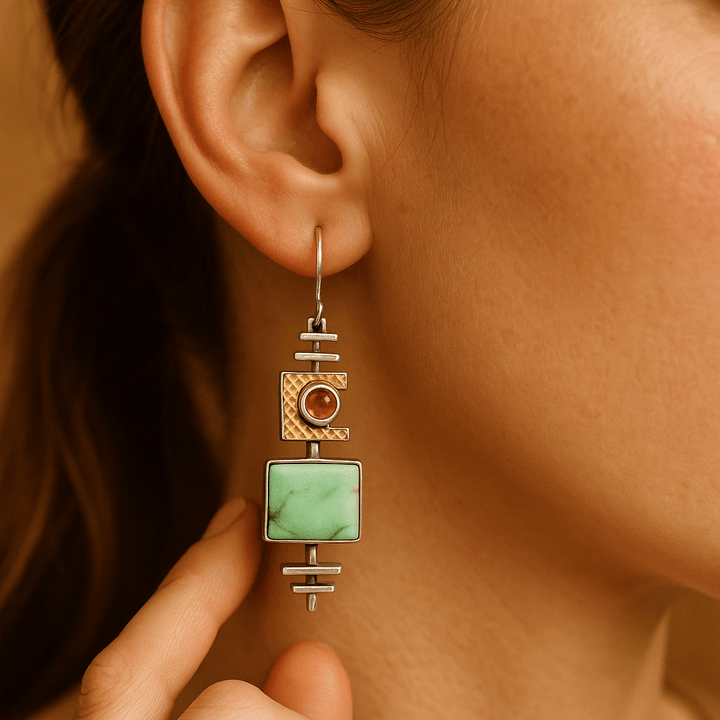 Orecchini etnici pendenti