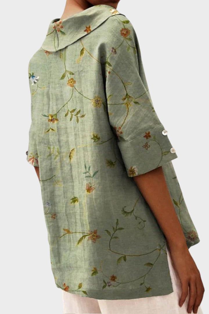 Flávia - Top in lino alla moda