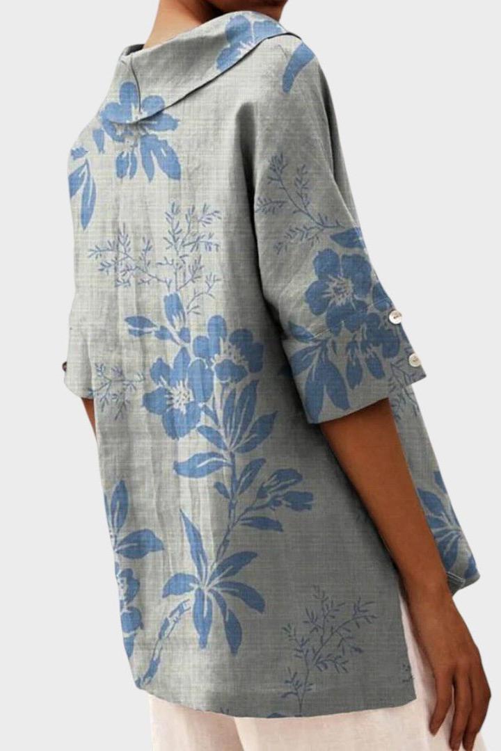 Flávia - Top in lino alla moda