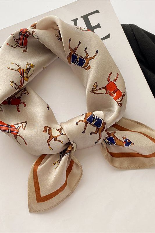 Foulard Fortuna (100% seta - 53 cm)