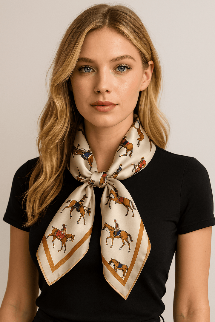 Foulard Fortuna (100% seta - 53 cm)