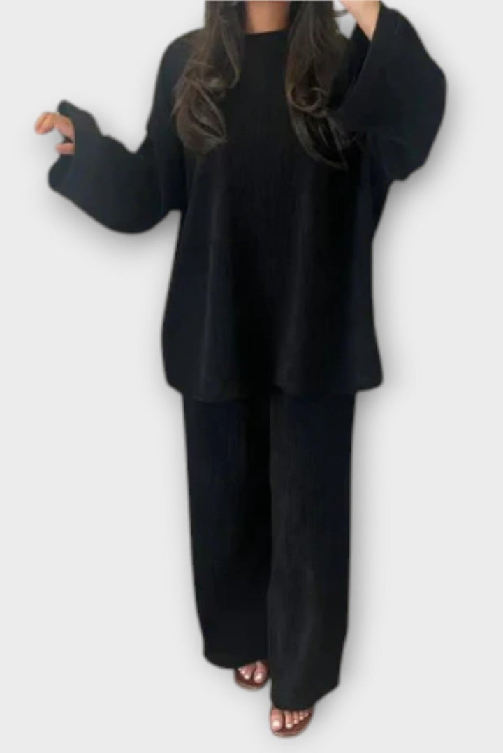 Set oversize a maniche lunghe