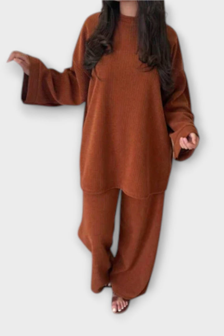 Set oversize a maniche lunghe