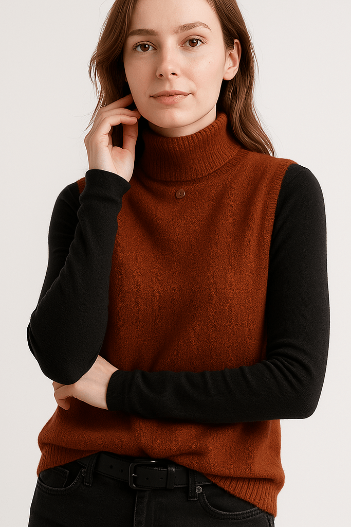 Hilla™ Maglione senza maniche