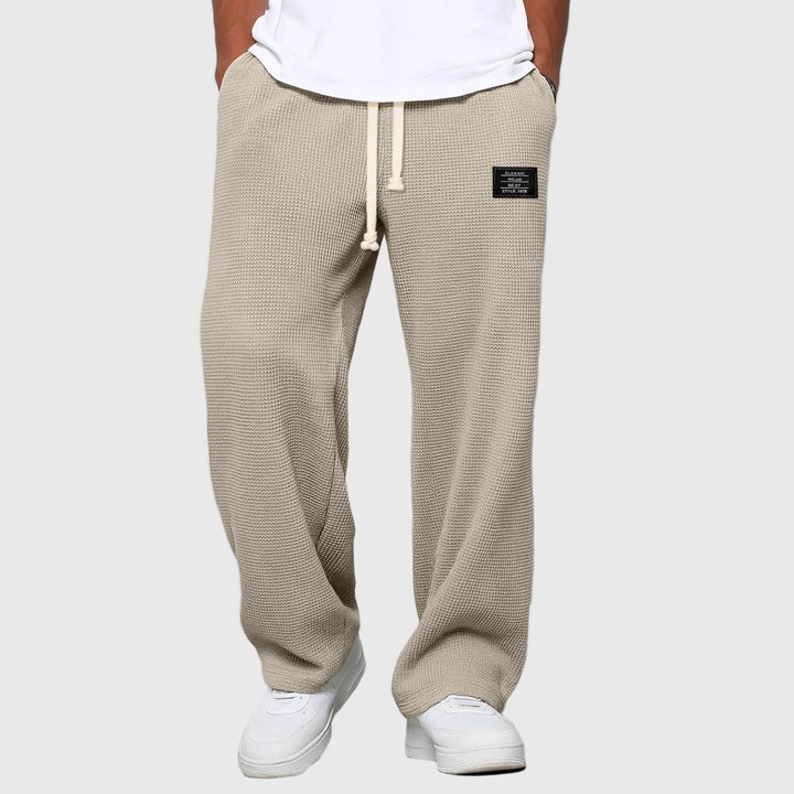 Marek | Pantaloni larghi con vita regolabile