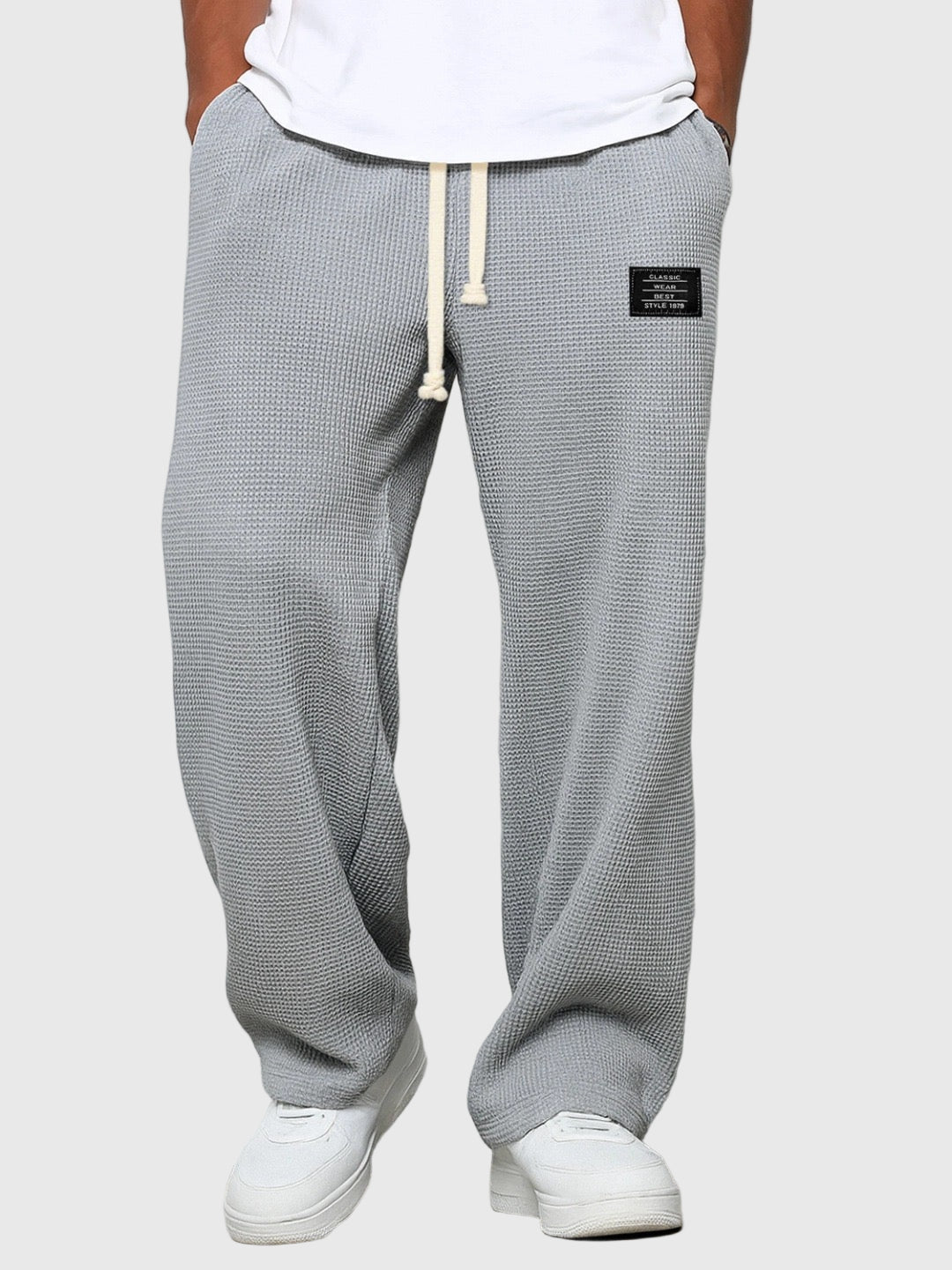 Marek | Pantaloni larghi con vita regolabile