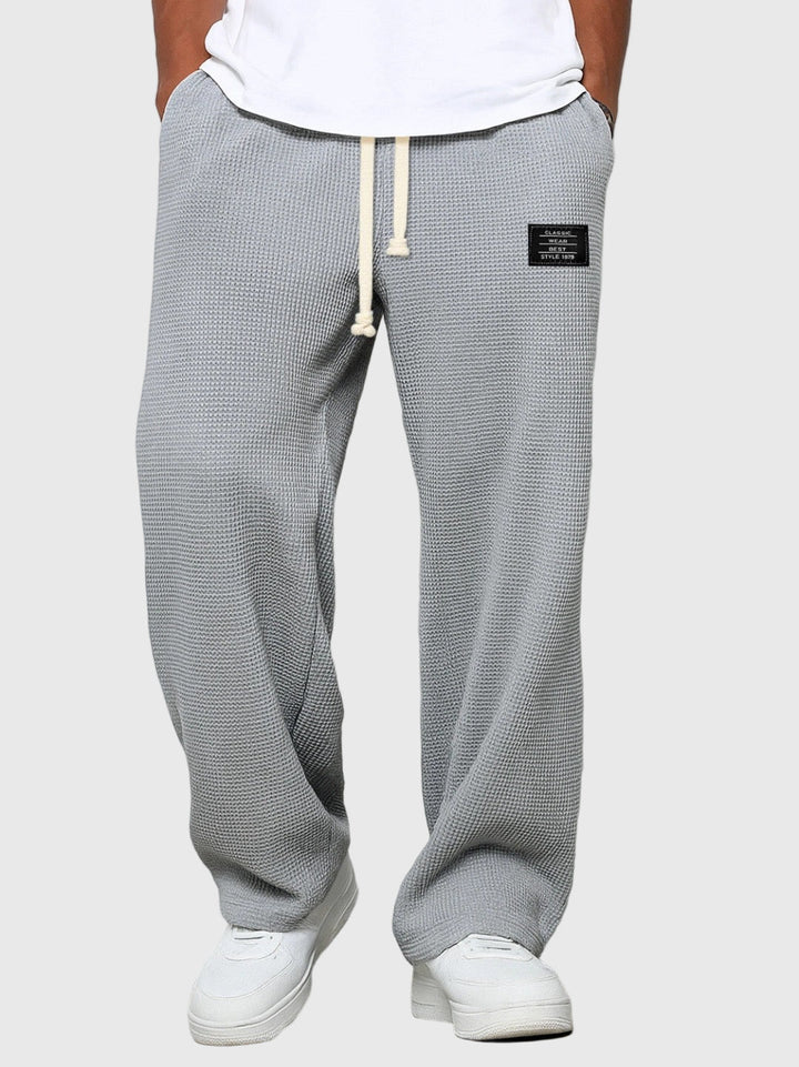 Marek | Pantaloni larghi con vita regolabile