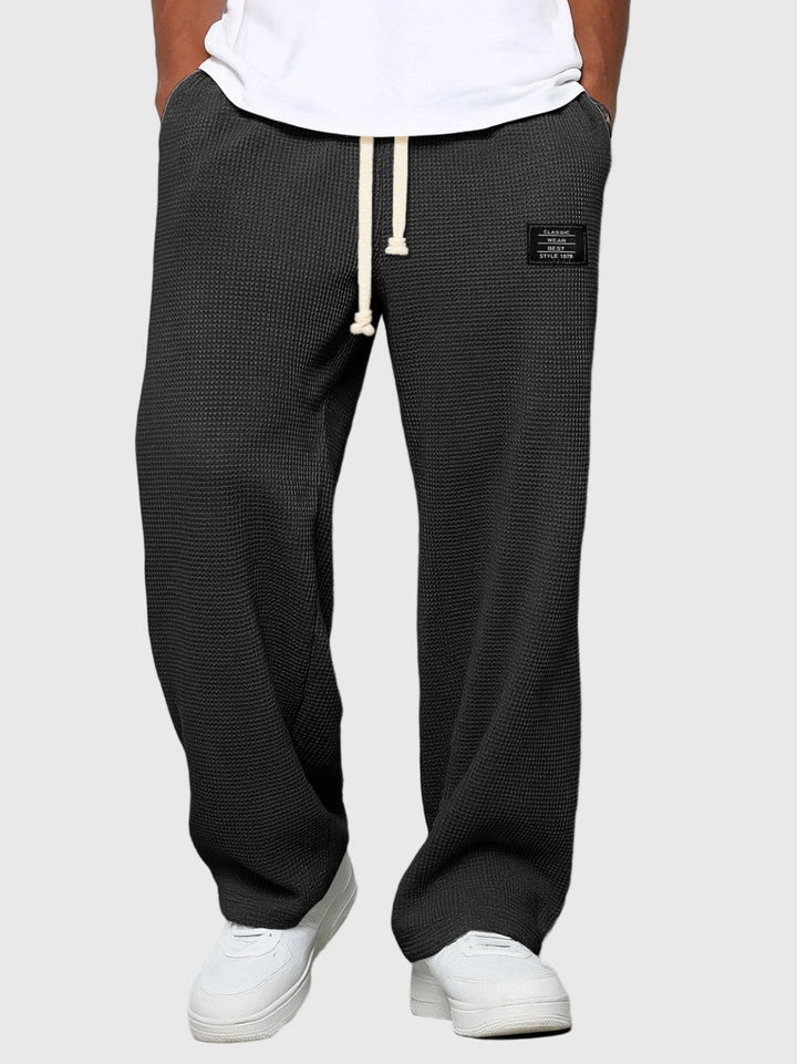 Marek | Pantaloni larghi con vita regolabile