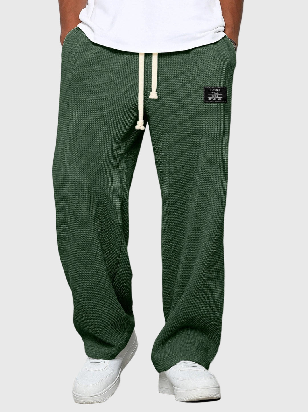 Marek | Pantaloni larghi con vita regolabile
