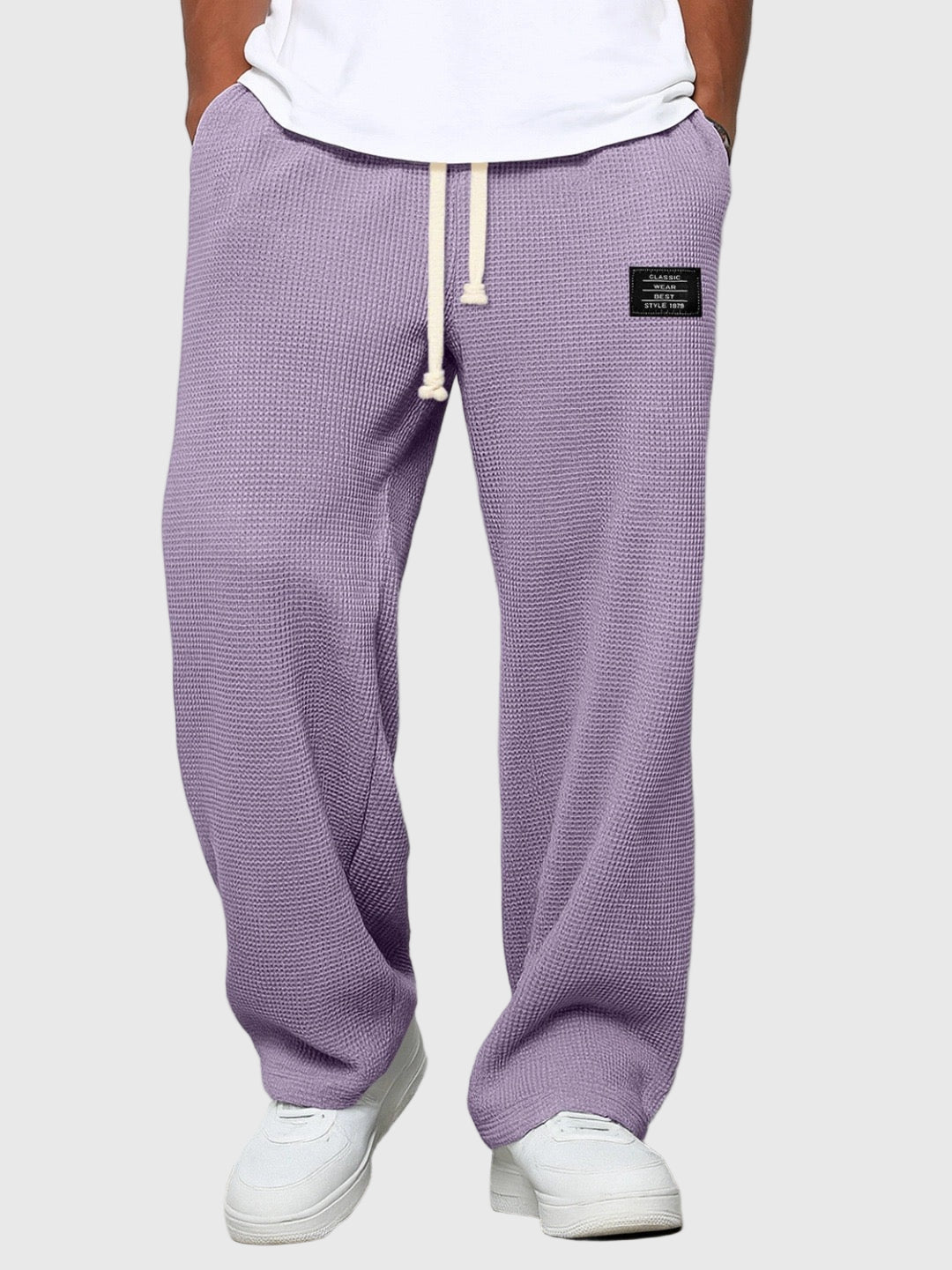 Marek | Pantaloni larghi con vita regolabile