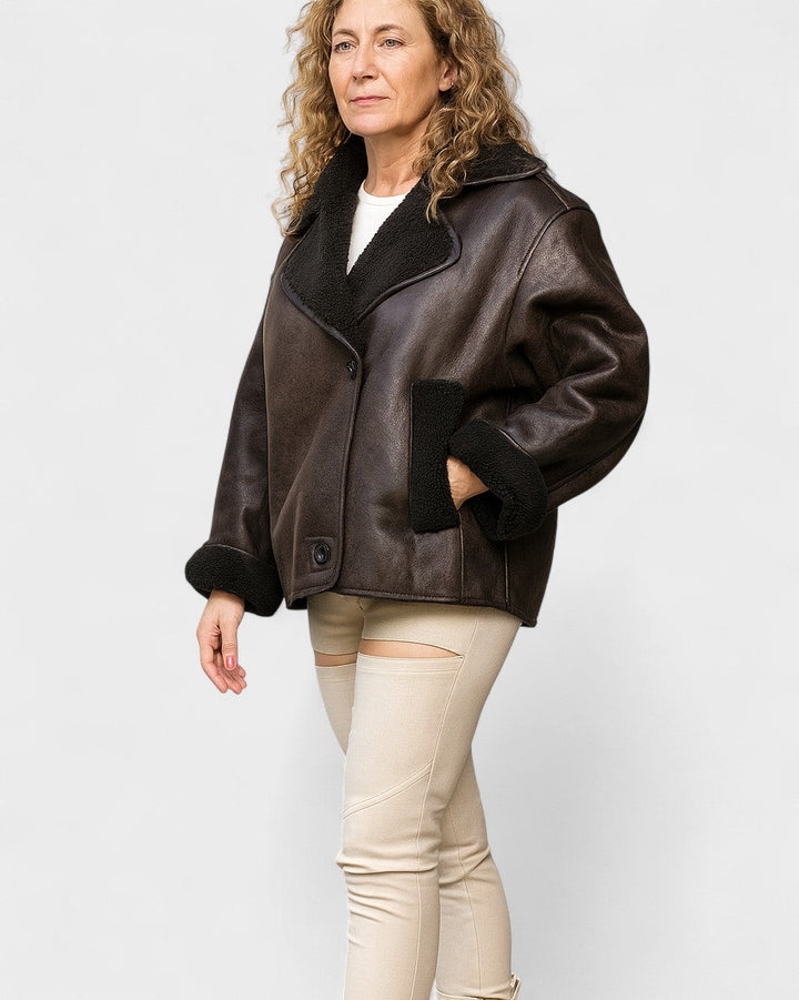 Isabelle™ Giacca in Pelle Donna