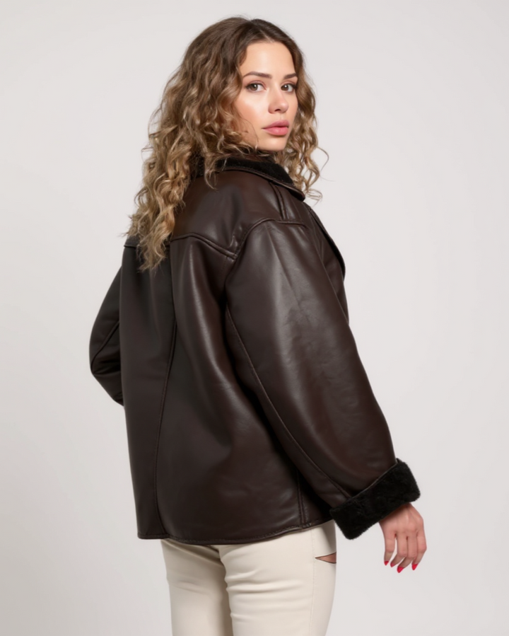 Isabelle™ Giacca in Pelle Donna
