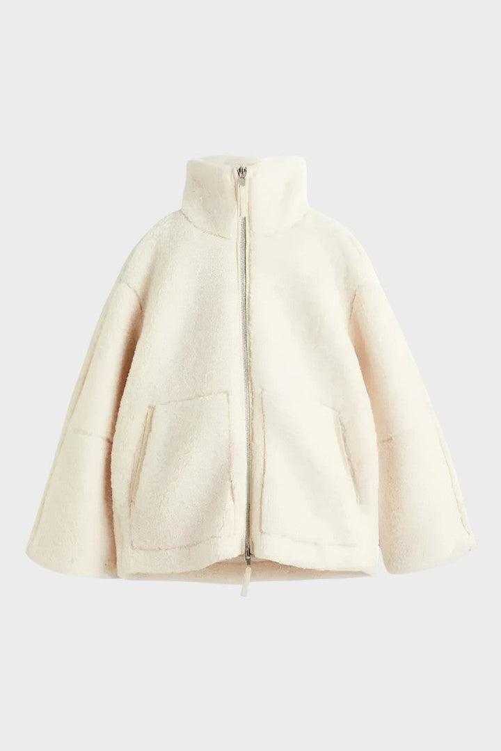 Kaja™ | Elegante cappotto teddy