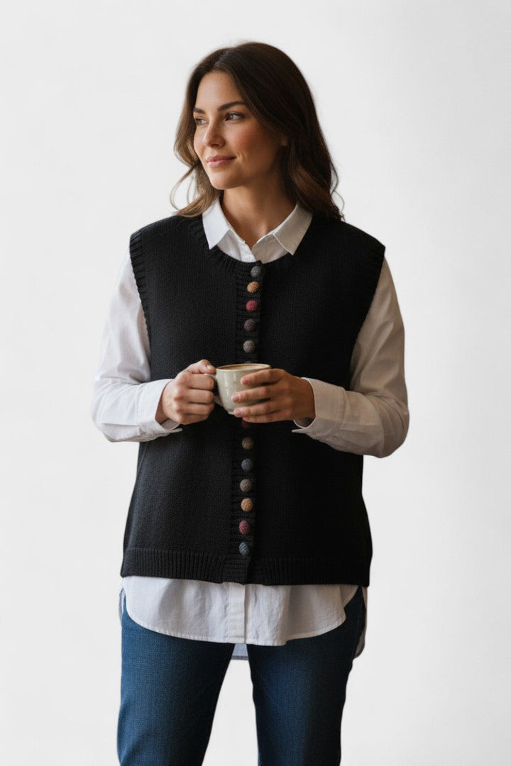 Karmen™ | Gilet In Maglia Elegante