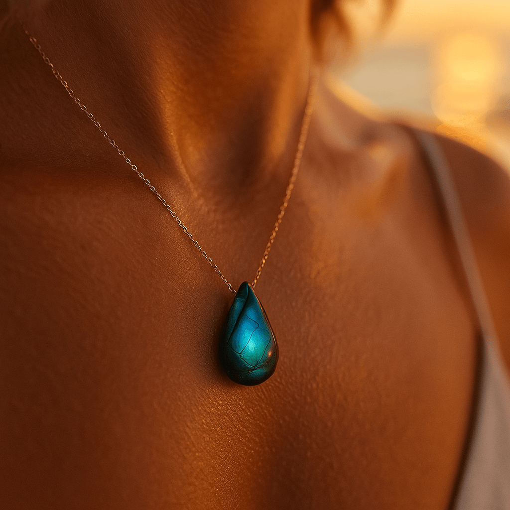 Collana in Labradorite