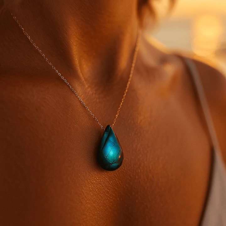 Collana in Labradorite