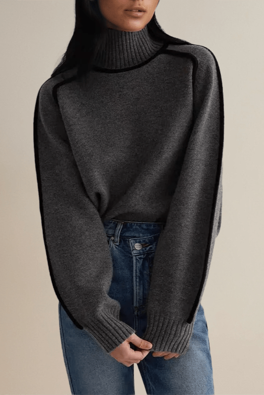 Lara™ Maglione con Collo Alto