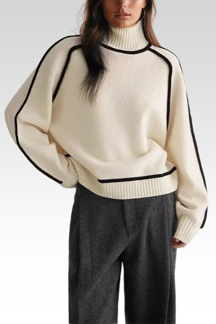 Lara™ Maglione con Collo Alto