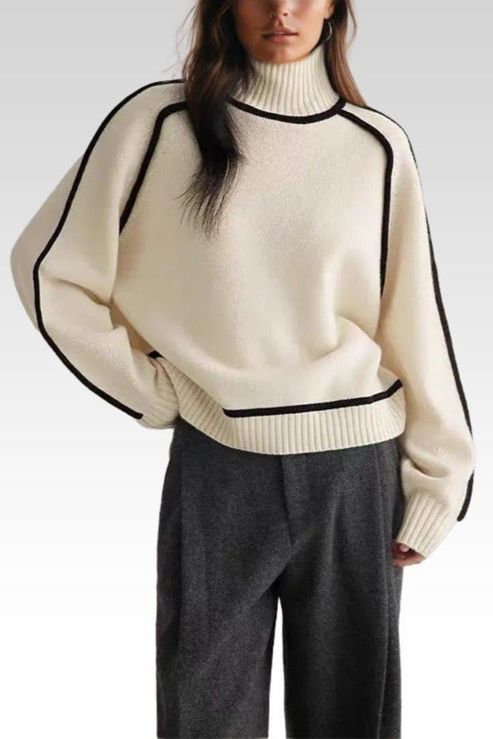 Lara™ Maglione con Collo Alto