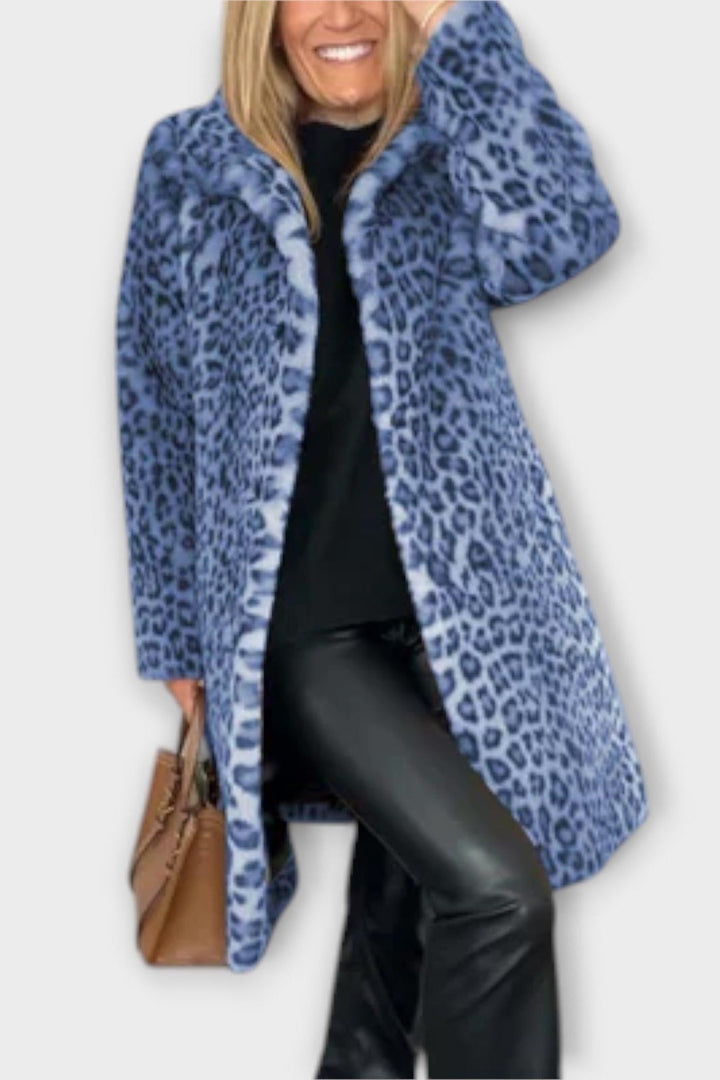 Cappotto leopardato