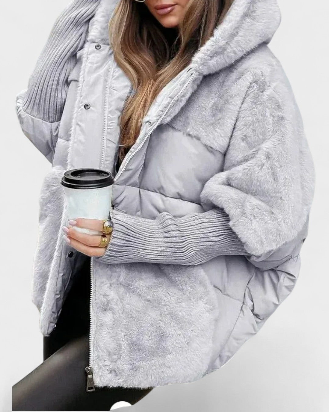 Marcelina™ | Giacca a piuma elegante
