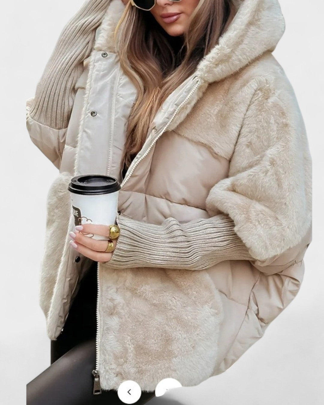 Marcelina™ | Giacca a piuma elegante