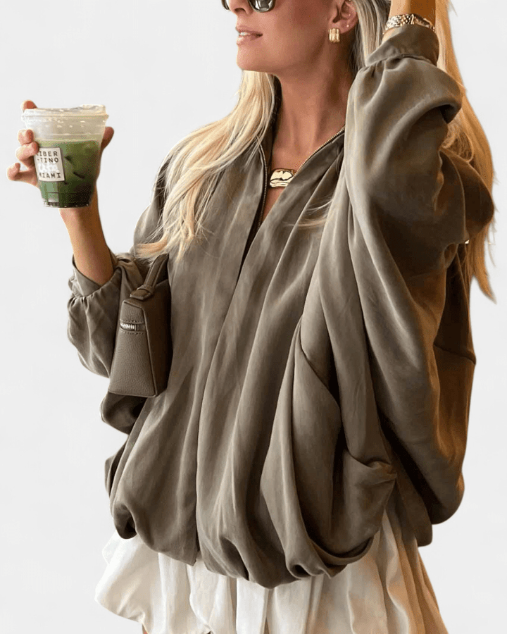 Maude - Giacca verde oliva