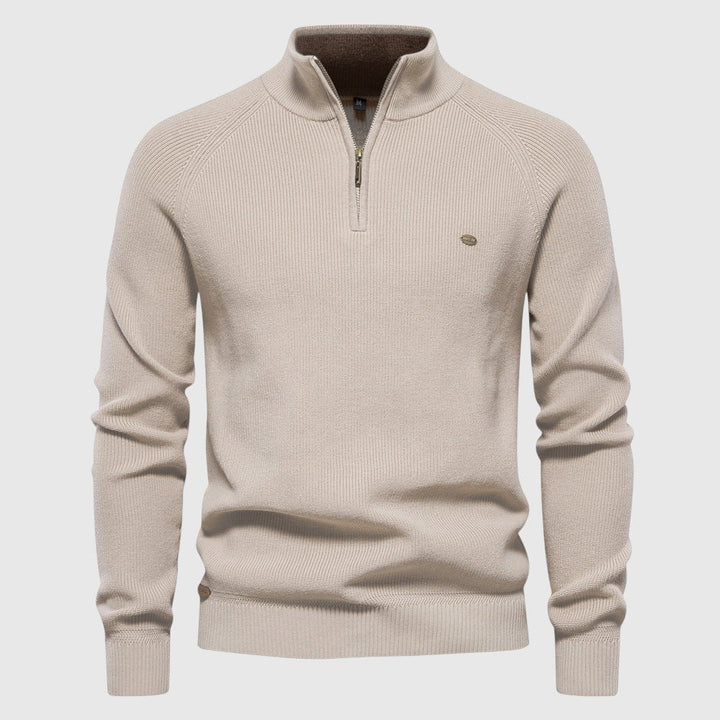 Alan | Maglione di lusso con zip