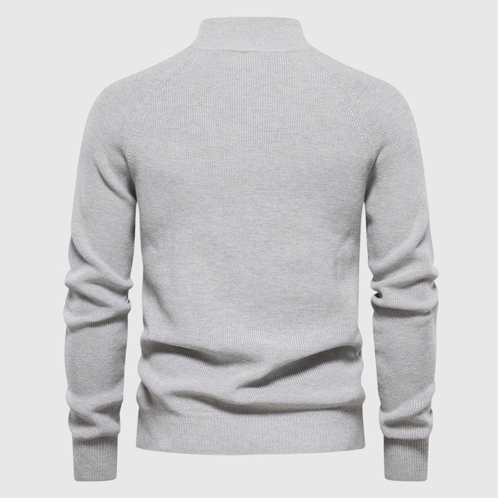 Alan | Maglione di lusso con zip