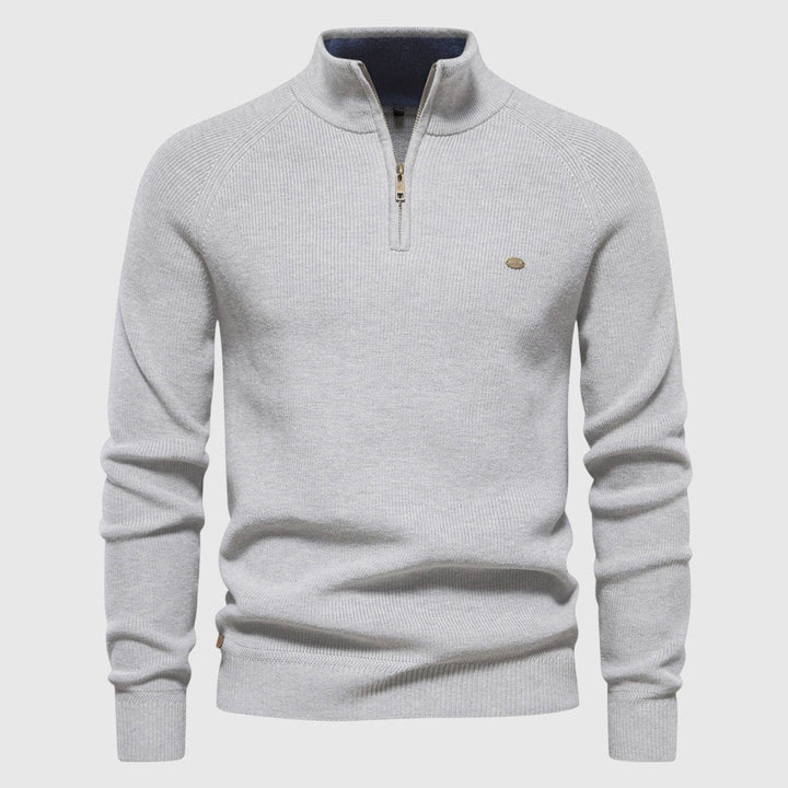 Alan | Maglione di lusso con zip