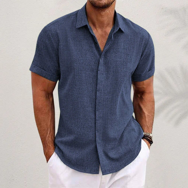 Enzo | Camicia classica in lino
