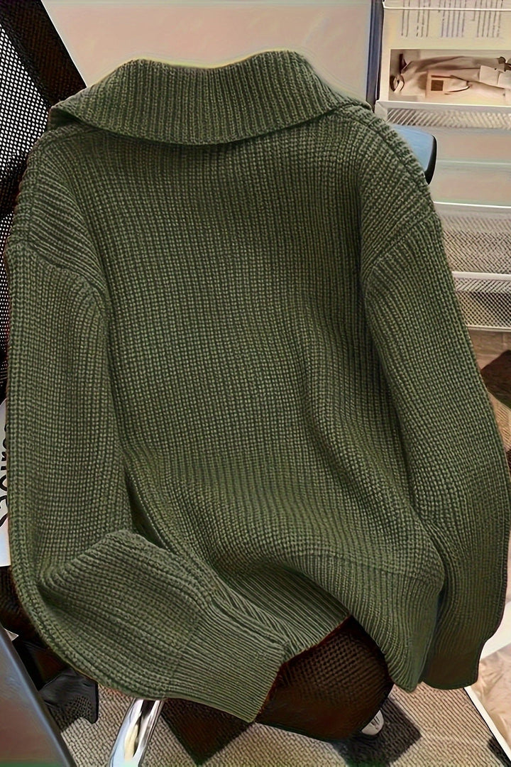 Maglione olivastro