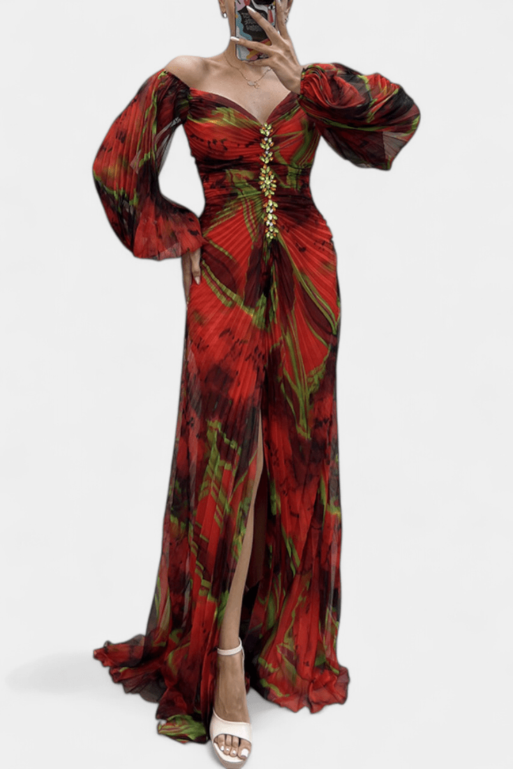 Quintessa™ | Maxi Plissettato Colorato