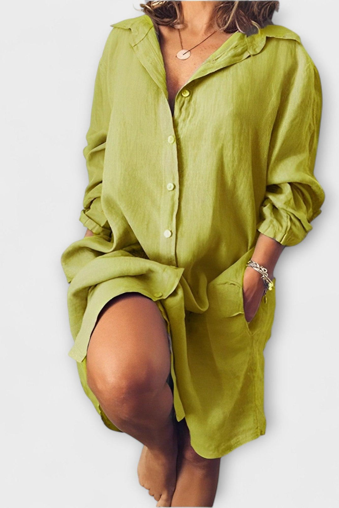 Raquel - Camicia di lino piacevole