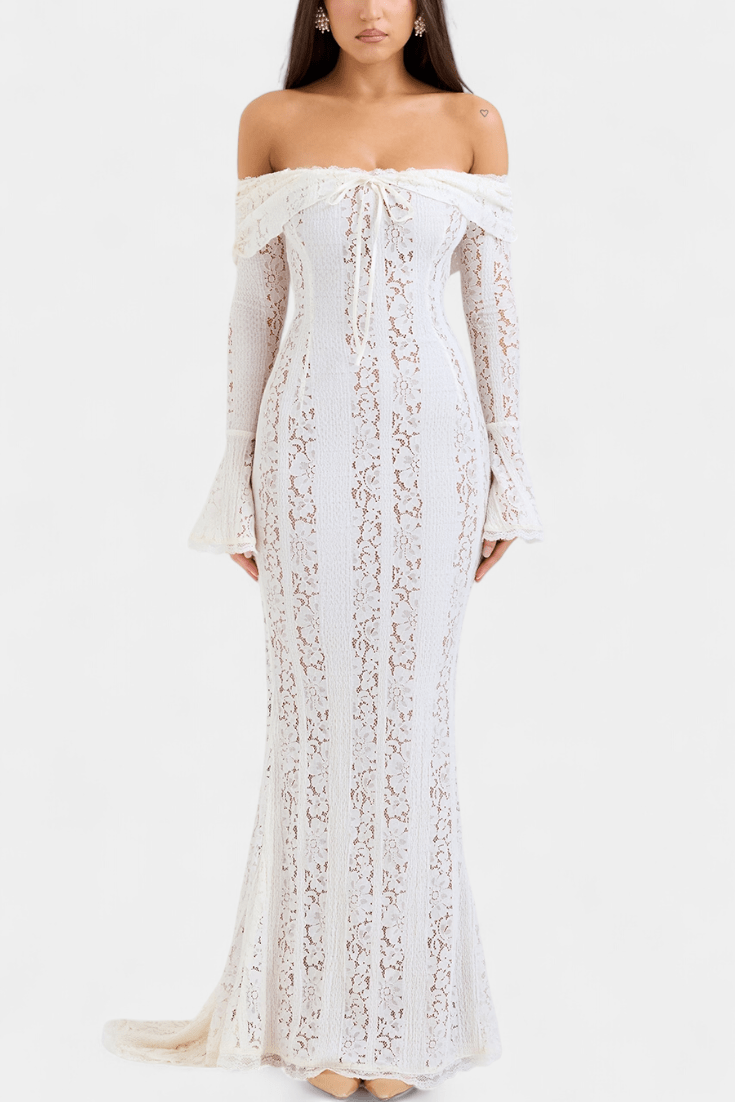 Rosalie™ | Abito elegante con spalle scoperte