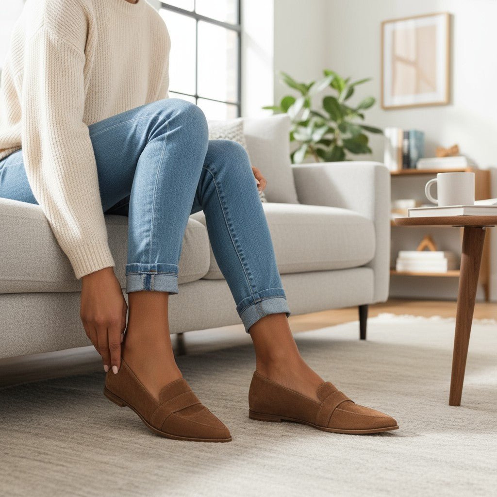 Rosa™ | Mocassini ortopedici in pelle