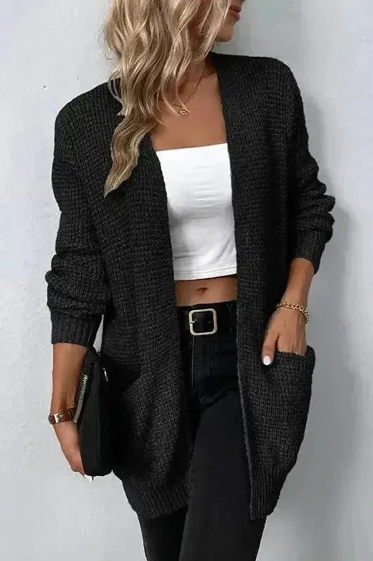 Cardigan aperto rosa