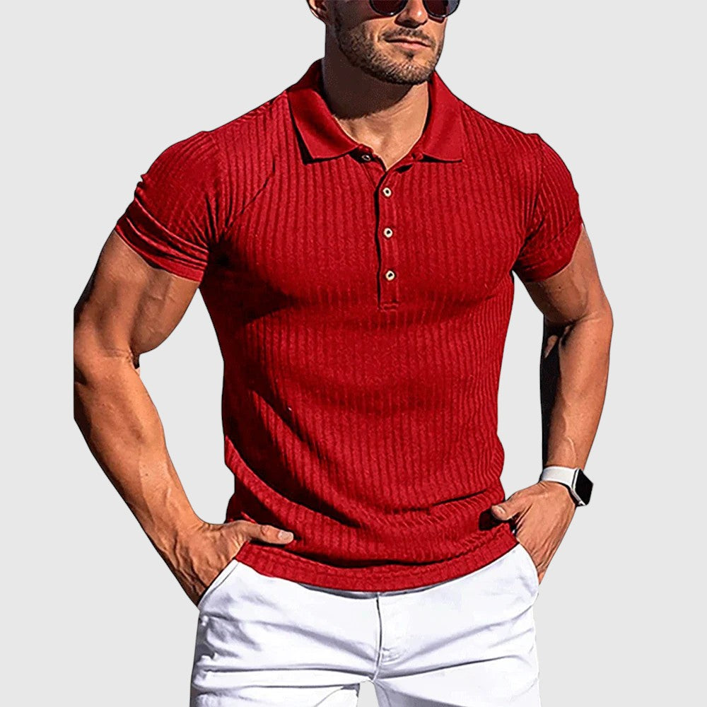 Libor | Polo elegante a righe