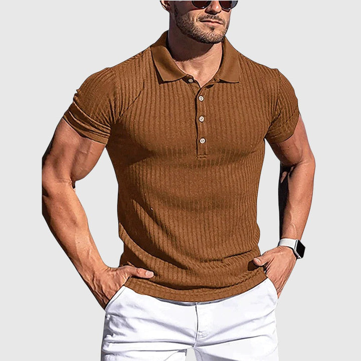 Libor | Polo elegante a righe
