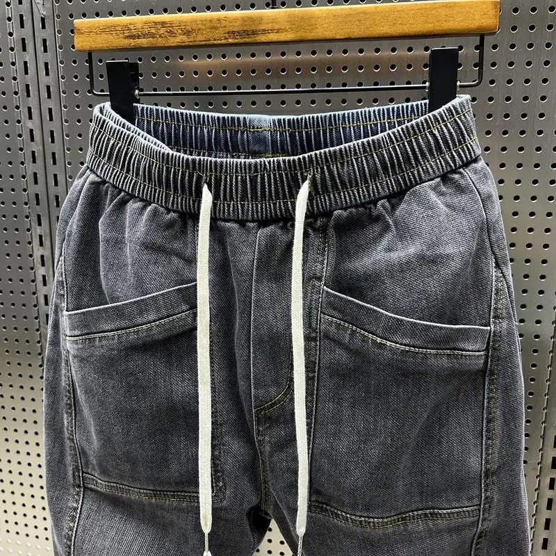 Laurent™ | Pantaloni Jogging Denim