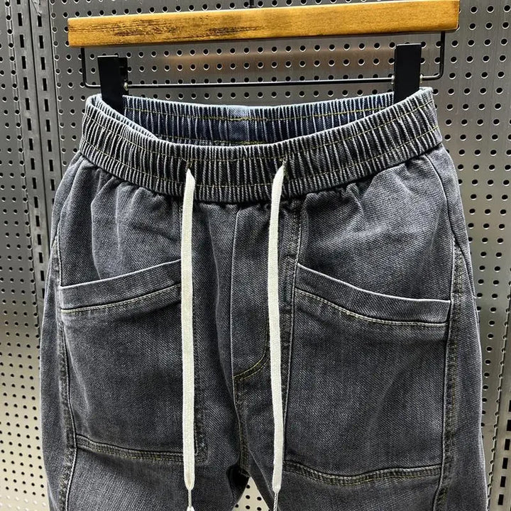 Laurent™ | Pantaloni Jogging Denim