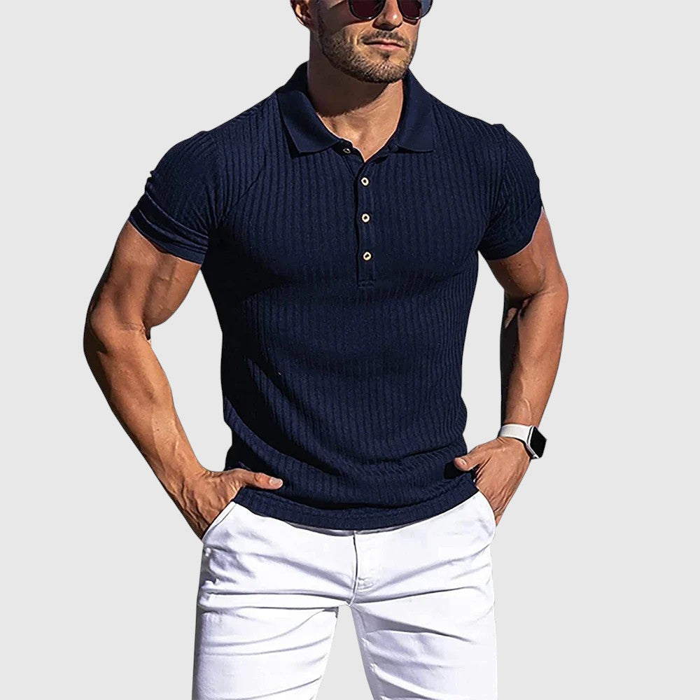 Libor | Polo elegante a righe