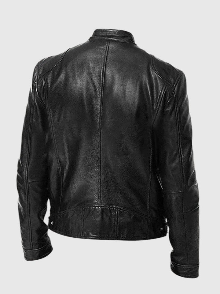 Henry - Giacca in pelle casual per uomo