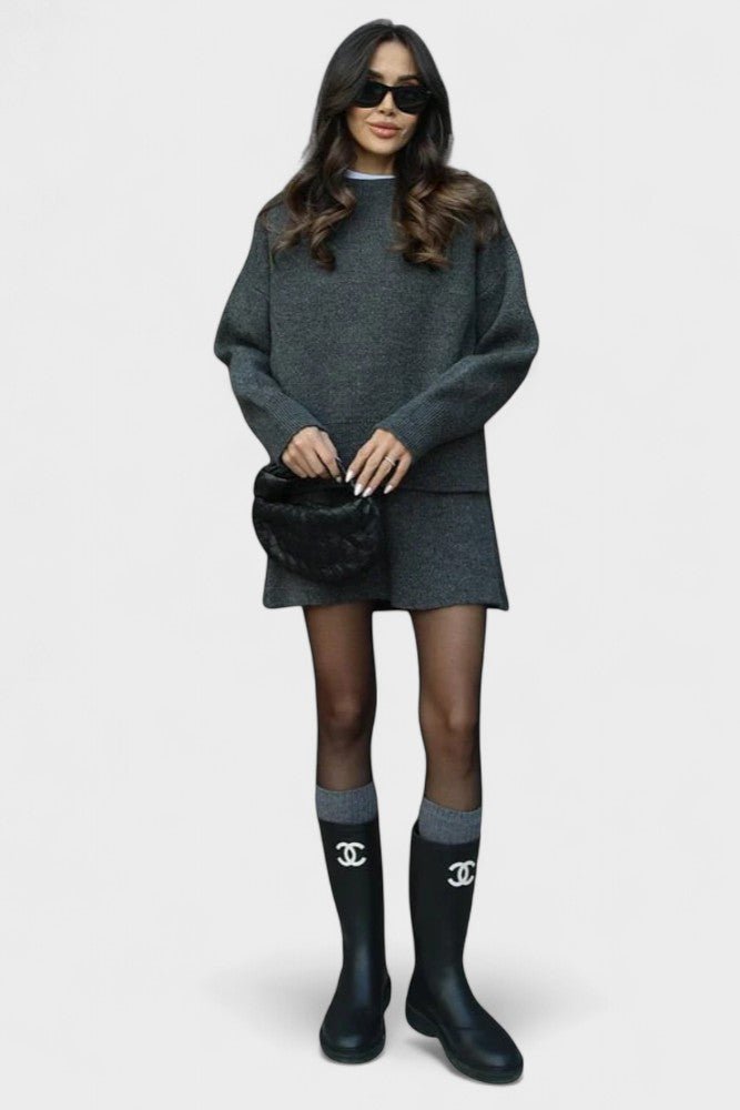 Sanna™ | Completo lavorato a maglia