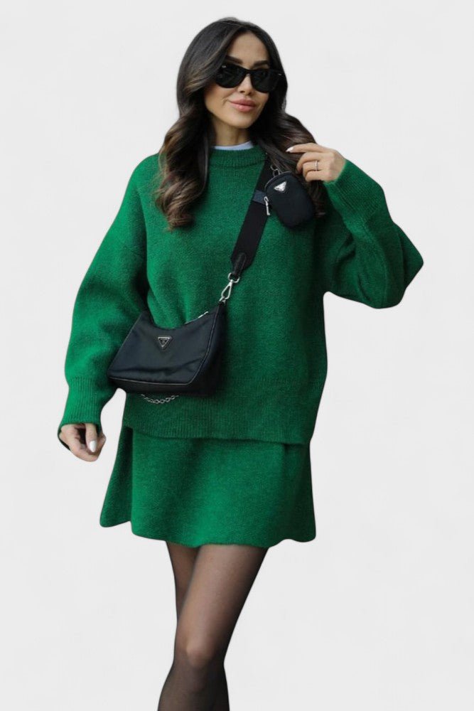 Sanna™ | Completo lavorato a maglia