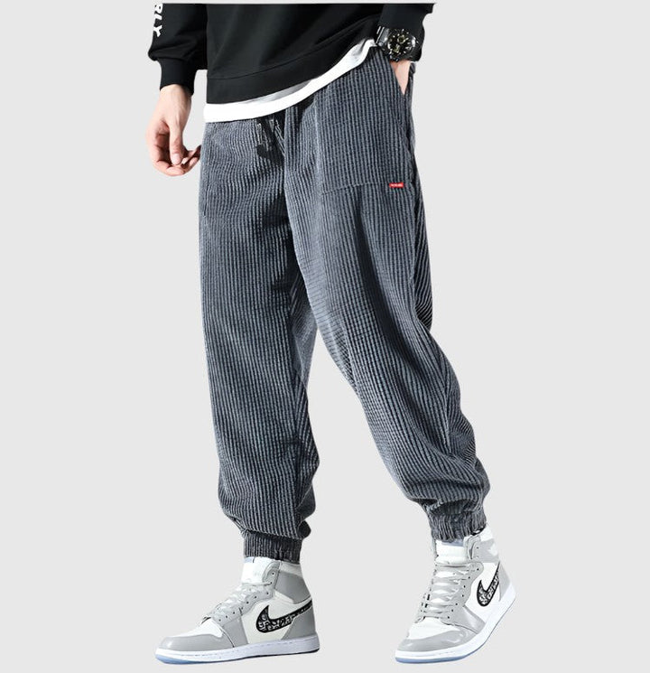Zbyněk | Pantaloni in velluto Alloro