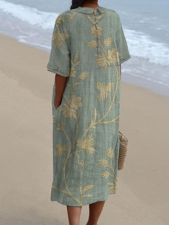 Fenna™ | Vestito Vintage con Fiori