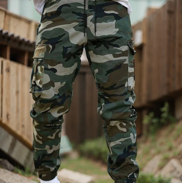 Renzo | Pantaloni utilitari robusti multitasche